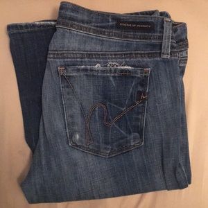 Citizens of Humanity jeans. Light wear.